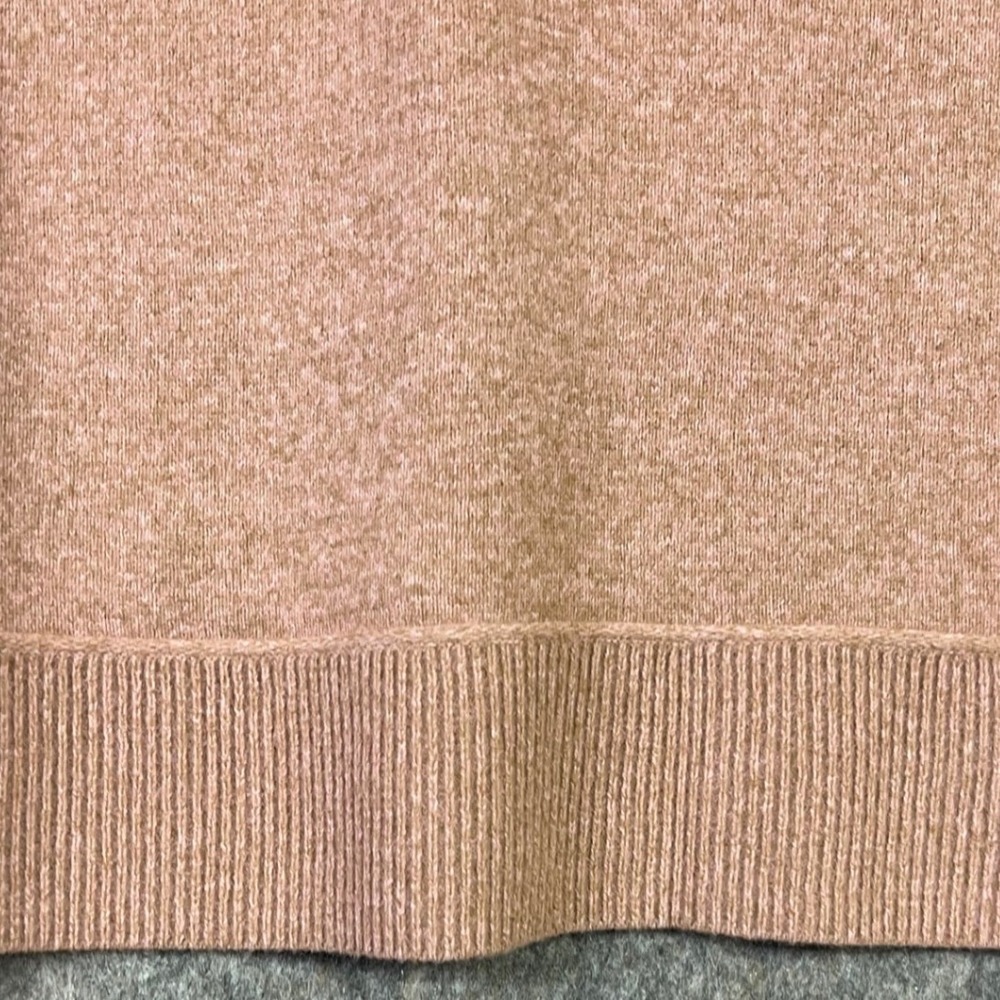 Lucky Brand V-Neck Sweater XXL Cognac Brown Long Sleeve Relaxed Knit Top NEW - Picture 5 of 9